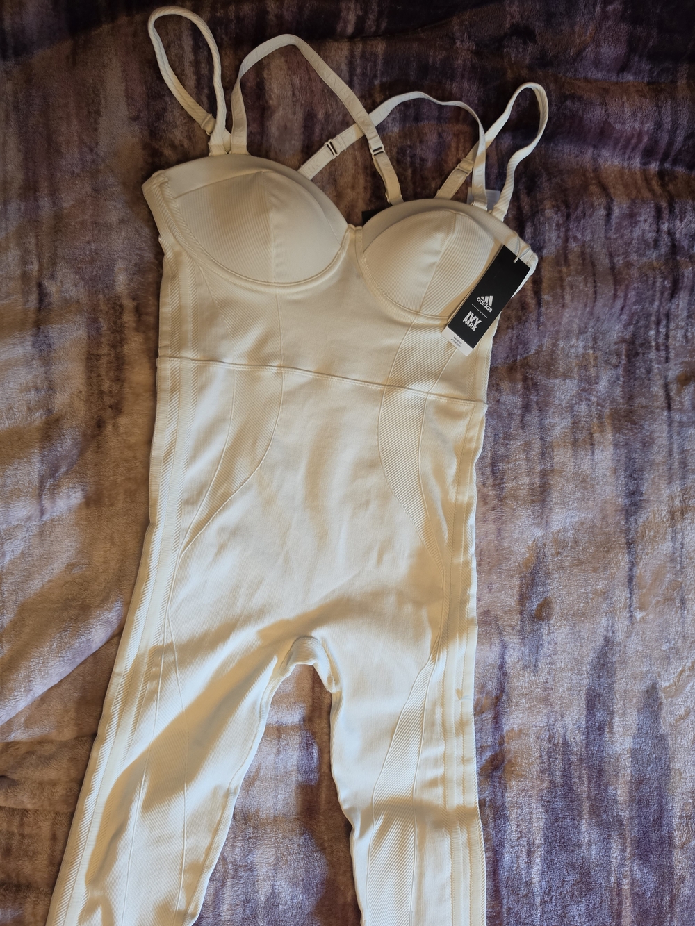 Adidas Women's Cream Shaping Bodysuit